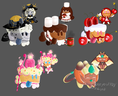 CAKE-HOUNDIFIED COOKIES (CookieRun: Ovenbreak)