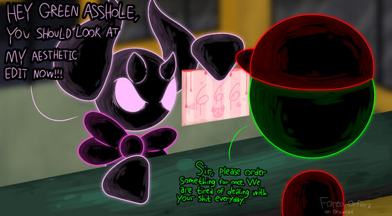 IMP SCARES THE MCDOD WORKER (Databrawl)